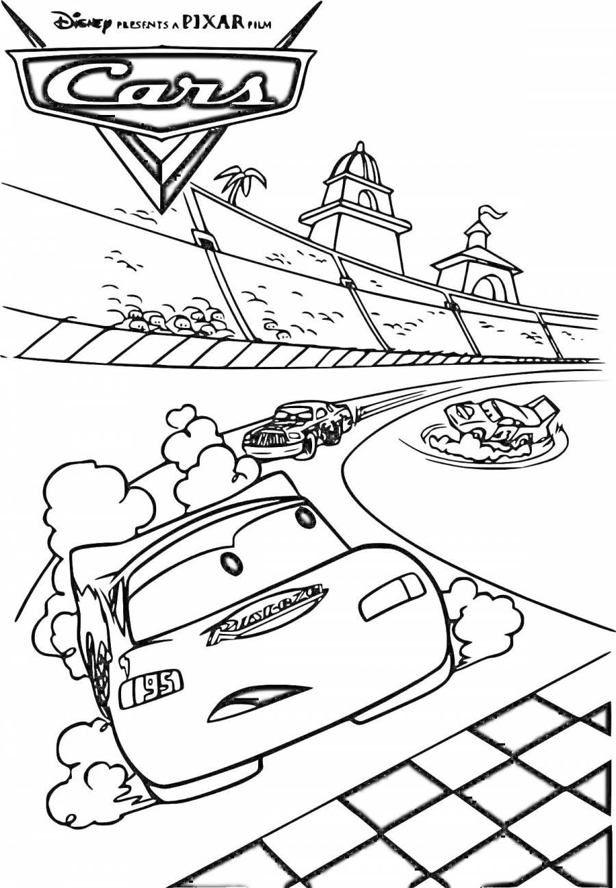 Раскраски Pixar: 66 раскрасок - скачать или распечатать бесплатно