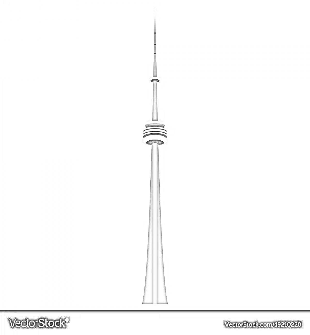 На раскраске изображено: Канада, Архитектура, Иллюстрация