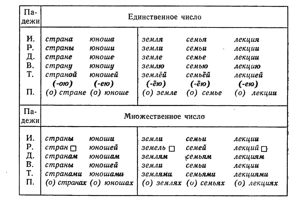 На раскраске изображено: Падежи, Множественное число, Конь, Земля, Семья