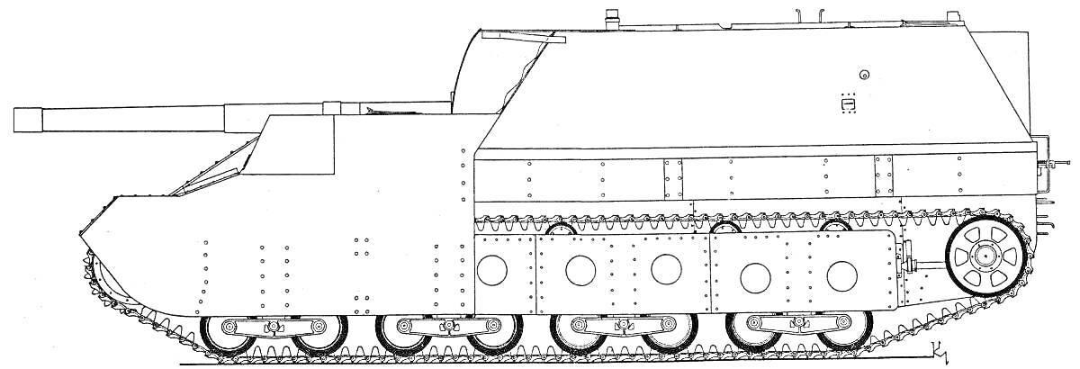 На раскраске изображено: Су-152, Танк, Военная техника, Гусеницы, Пушка