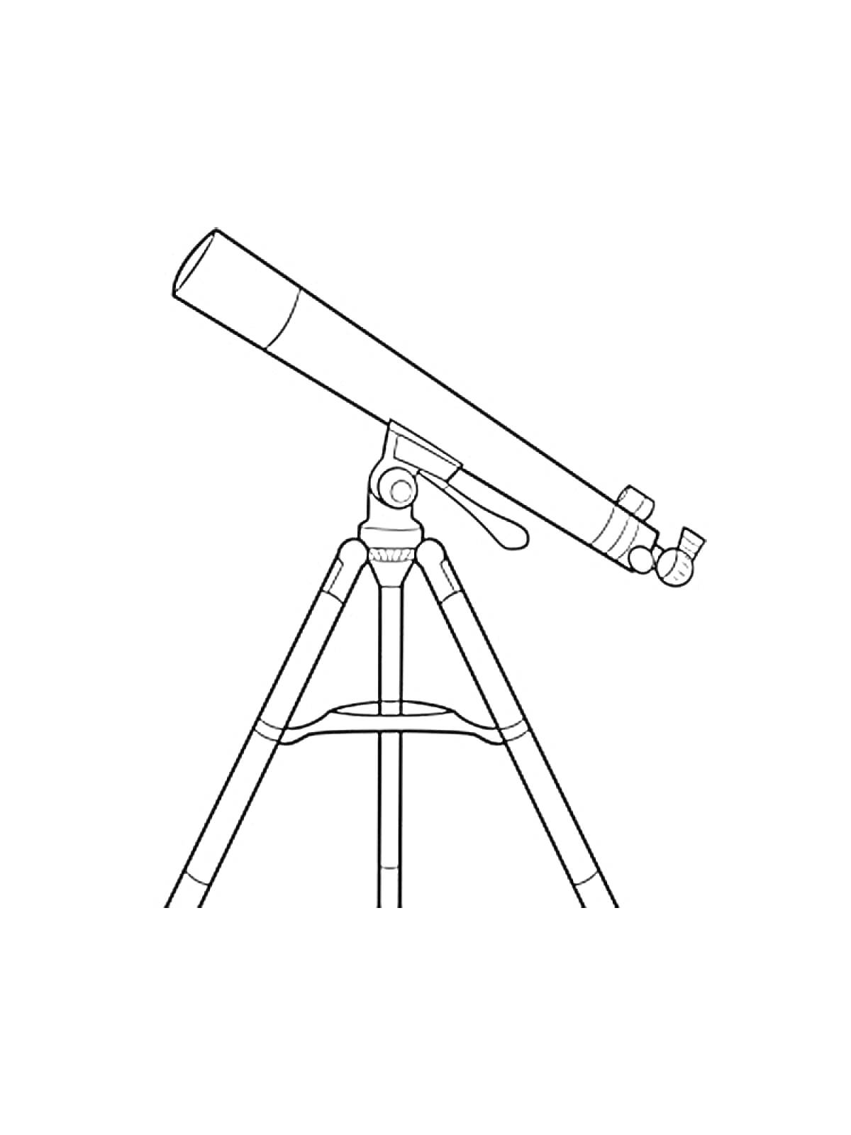 Телескоп на штативе