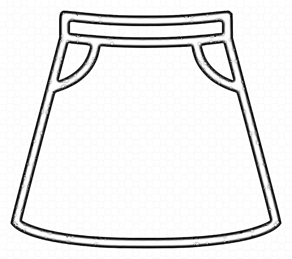 На раскраске изображено: Одежда, Карманы, Для детей