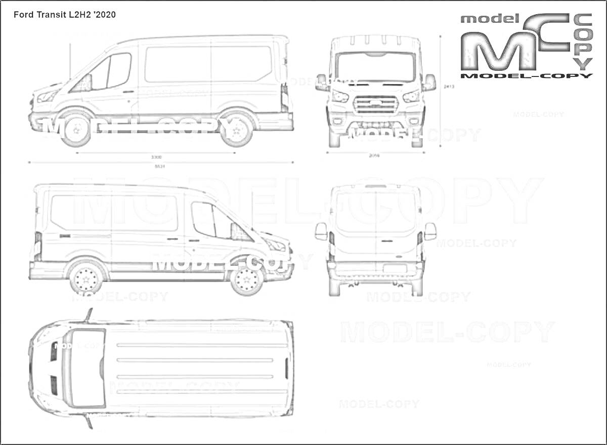 На раскраске изображено: Фургон, Транспорт