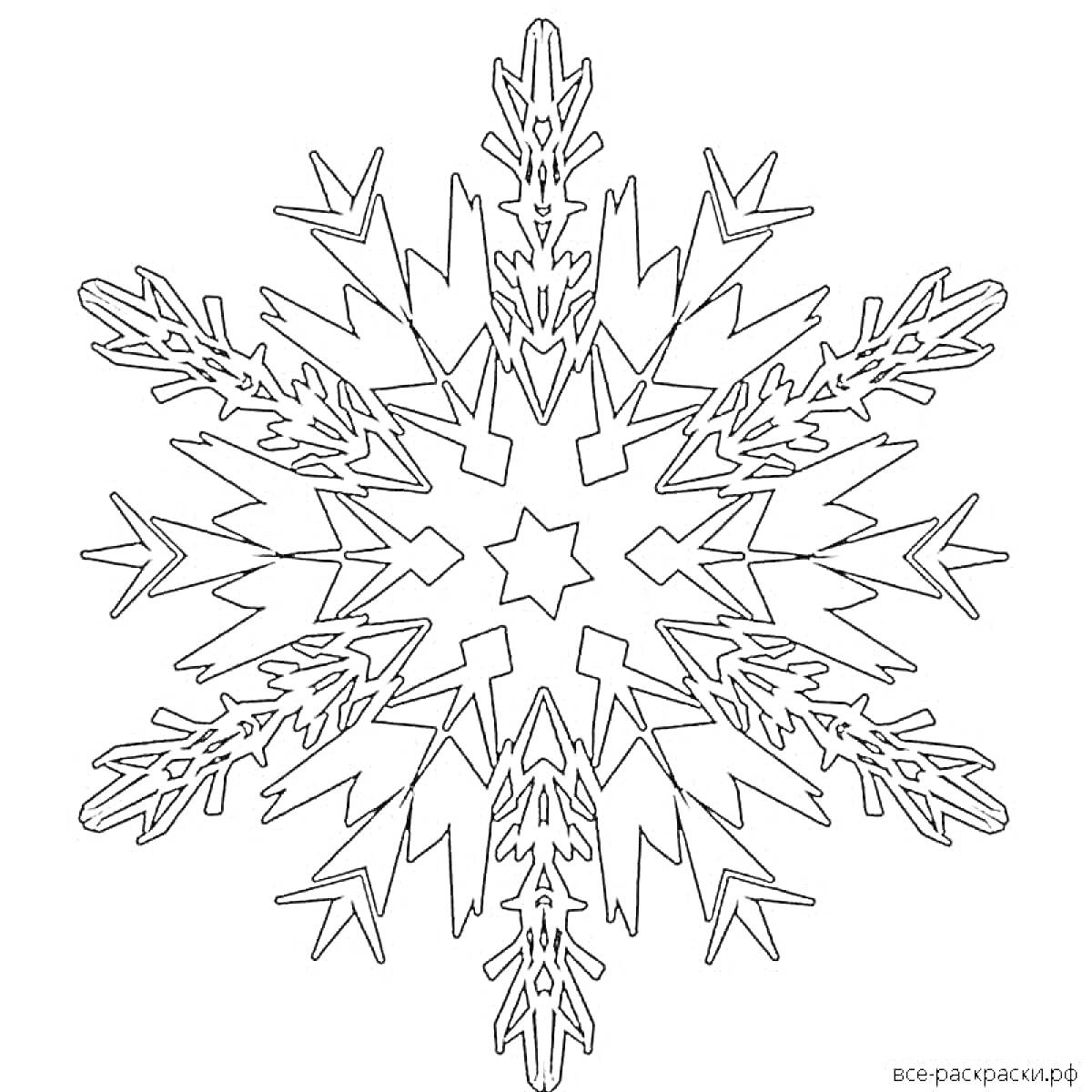 На раскраске изображено: Для детей, 5 лет, 6 лет, Зима, Геометрия, Снег, Зигзаги