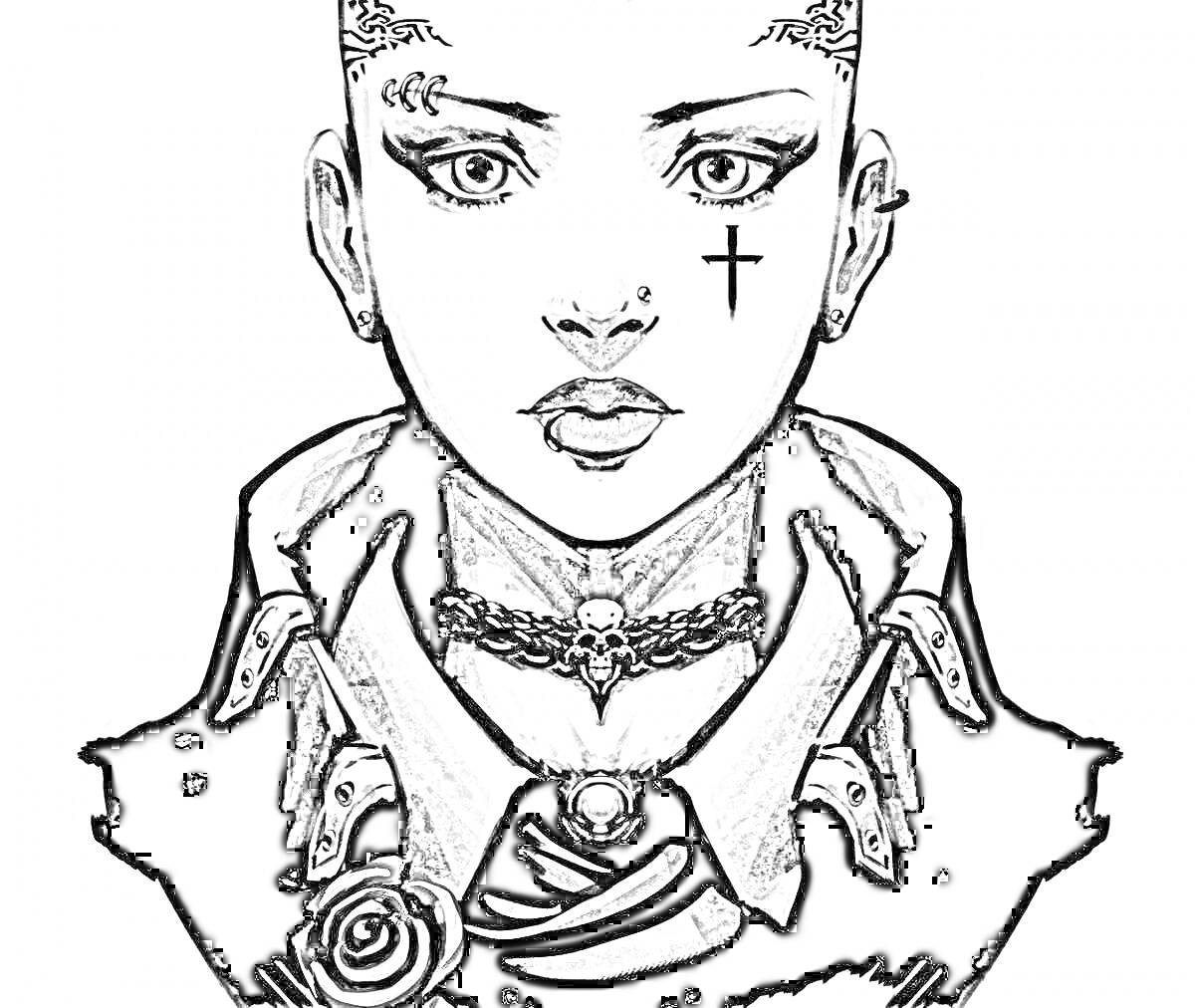 На раскраске изображено: Куртка