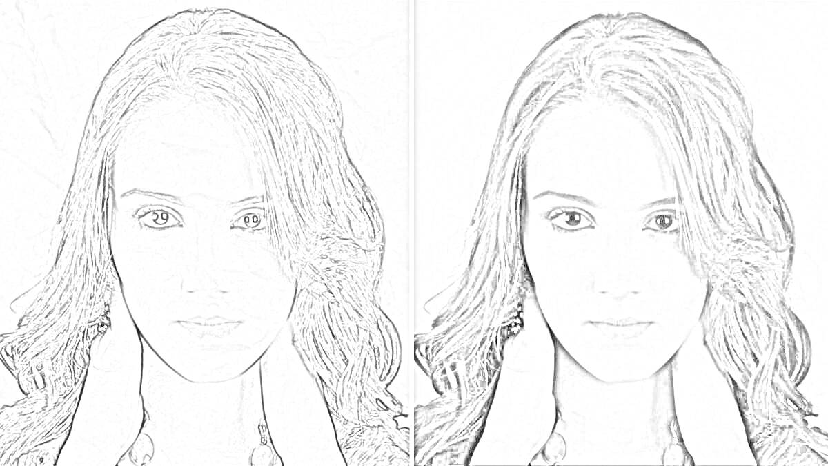 На раскраске изображено: Женщина, Длинные волосы