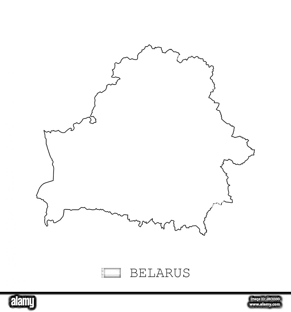 На раскраске изображено: Беларусь, Карта, География, Границы, Учеба