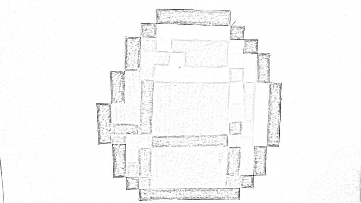 На раскраске изображено: Майнкрафт, Изумруд, Пиксельное искусство, Видеоигра, Графика