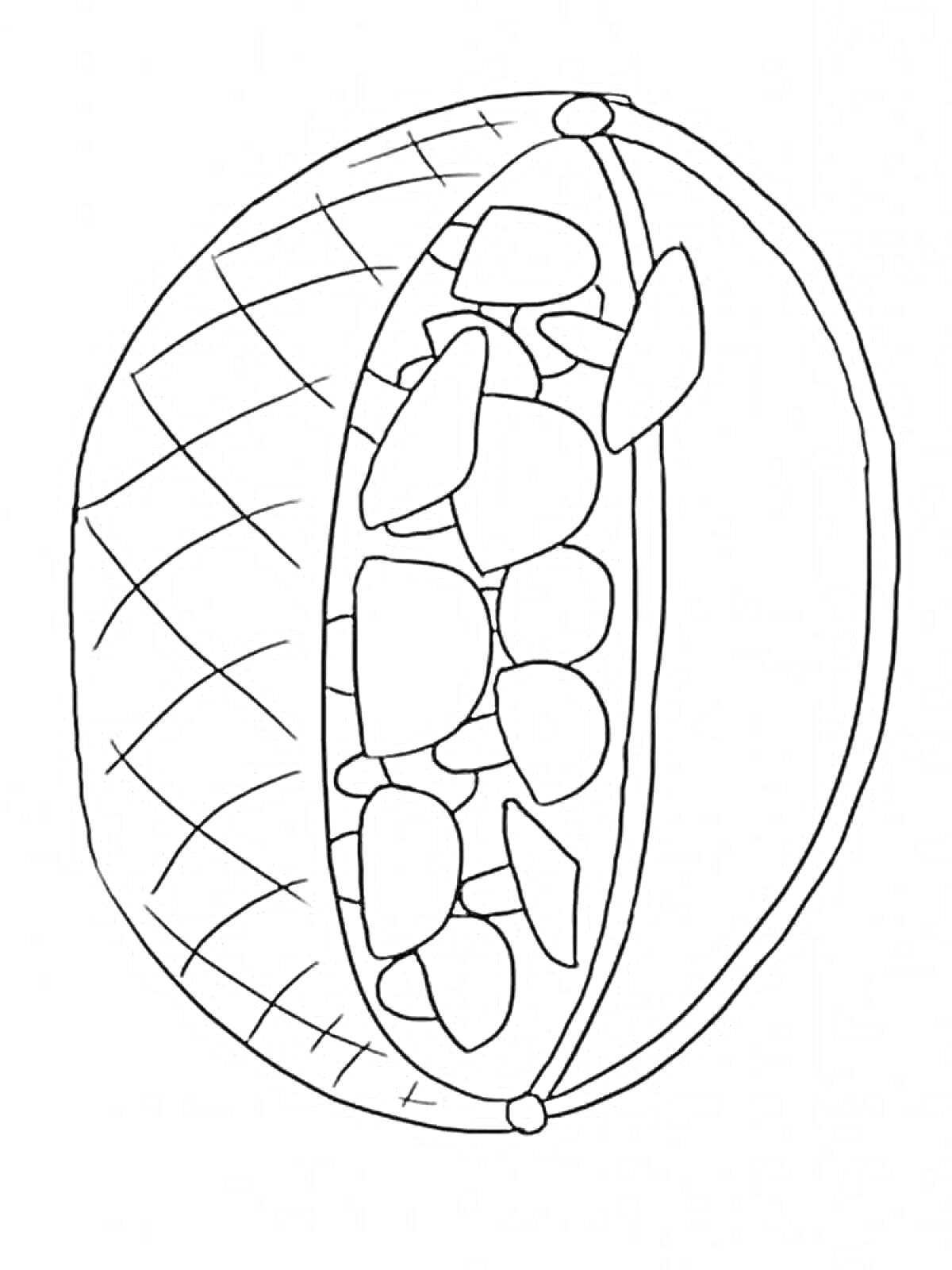 Корзинка с камушками