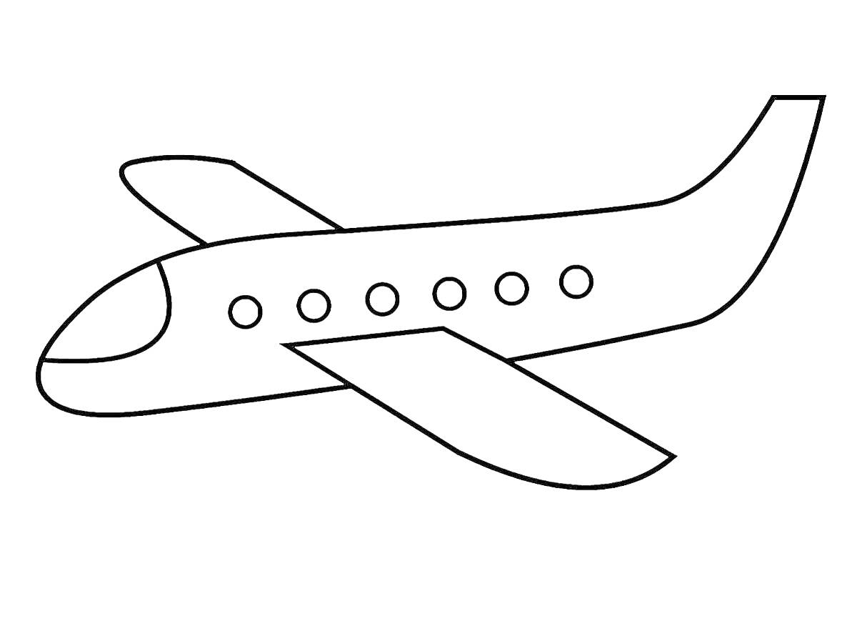 На раскраске изображено: Иллюминаторы, Крылья, Хвост, Авиация