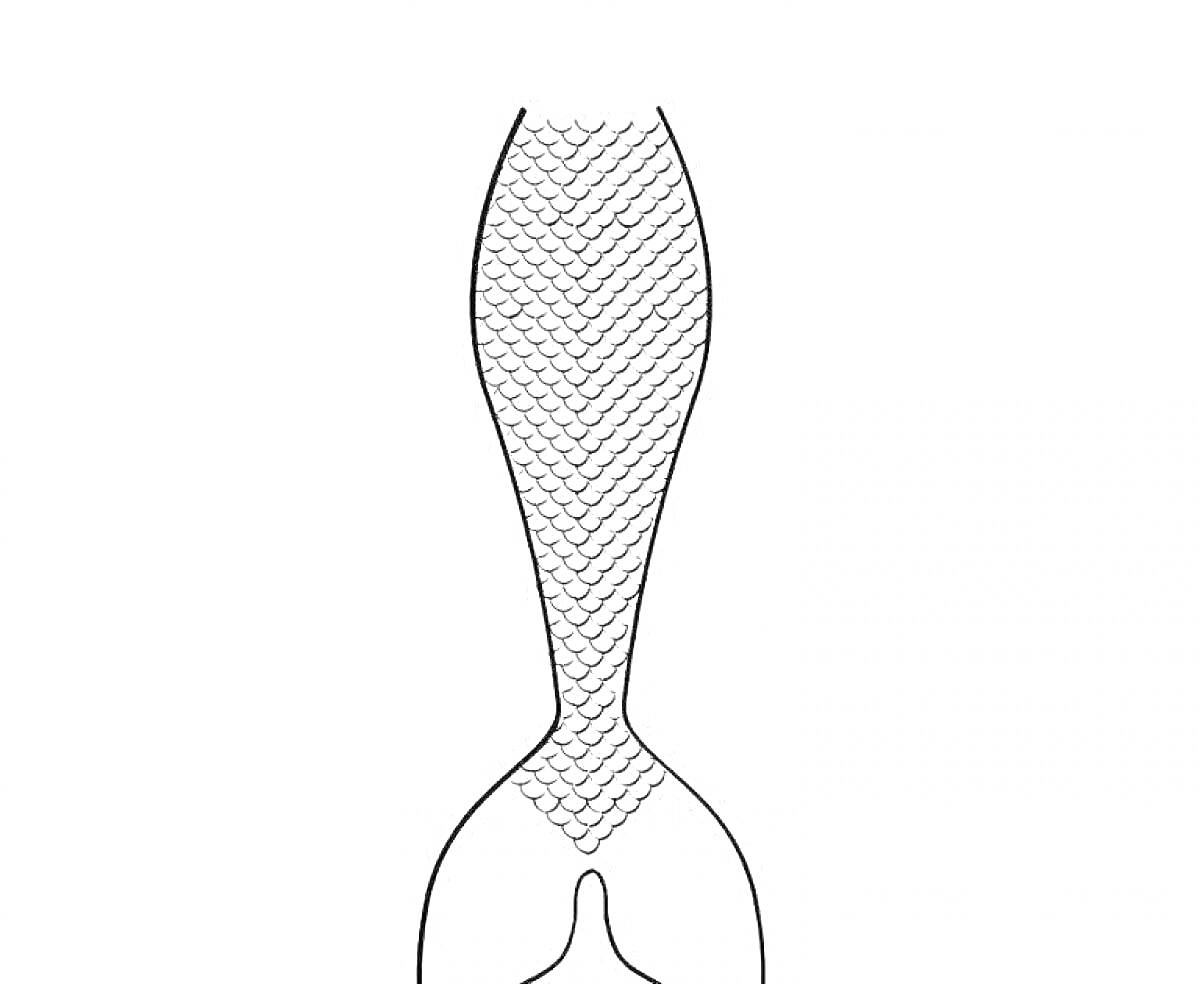 На раскраске изображено: Хвост, Русалка, Чешуя, Море, Мифические существа