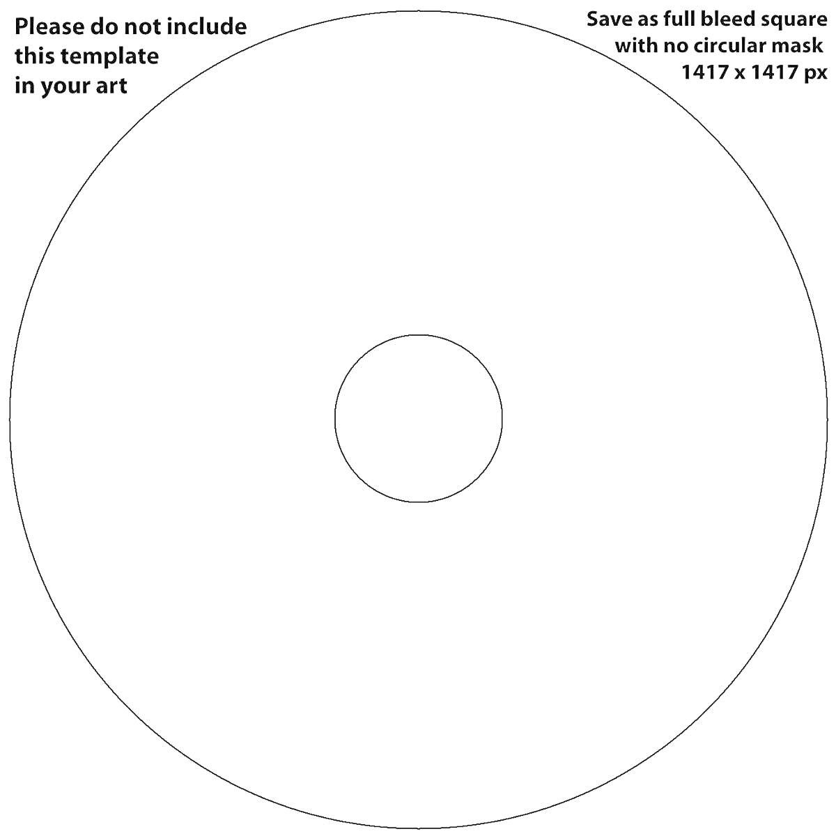 Раскраска шаблон CD/DVD диска с инструкциями и размерами