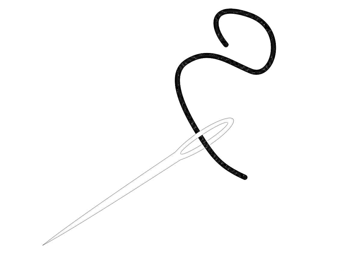 На раскраске изображено: Шитье, Рукоделие