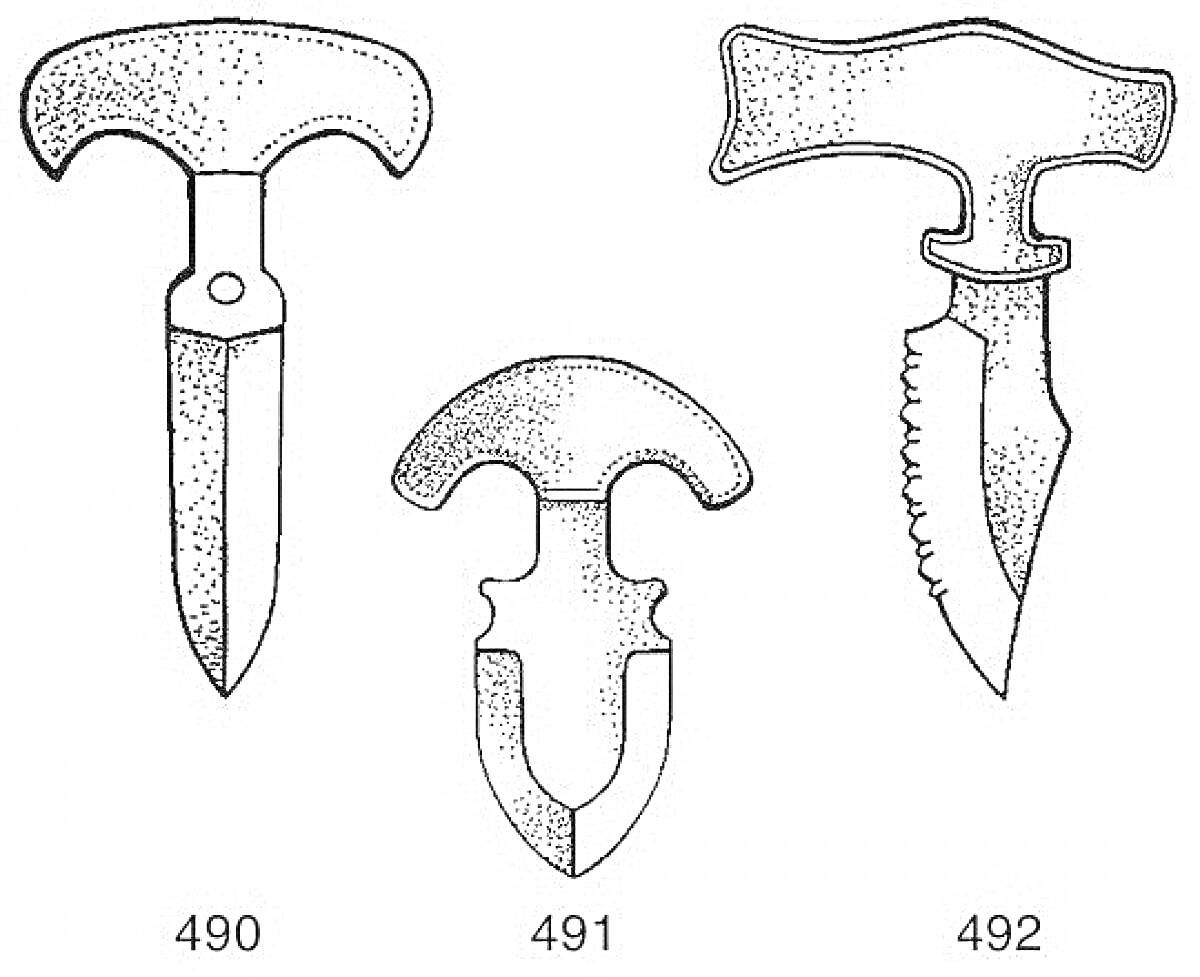 На раскраске изображено: Оружие, Лезвие, Рукоятка, Нож