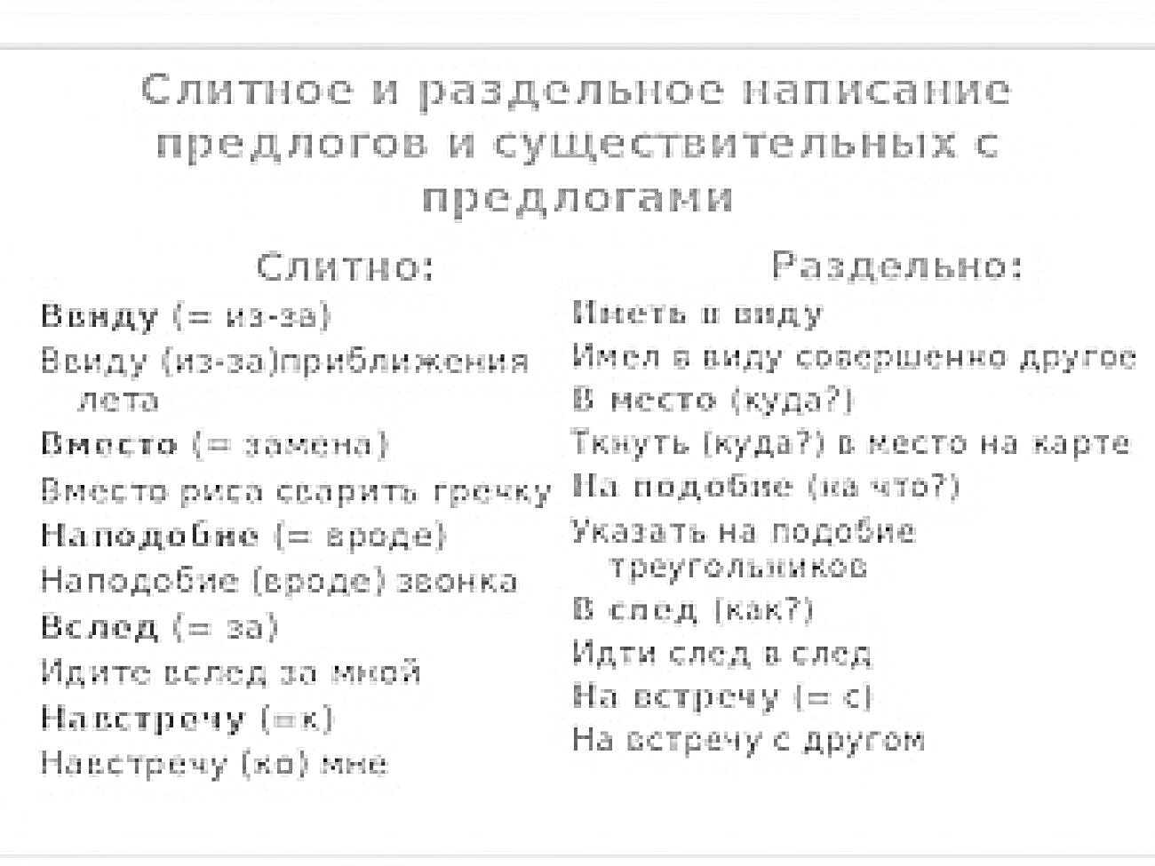 На раскраске изображено: Правописание, Предлоги, 7 класс, Русский язык