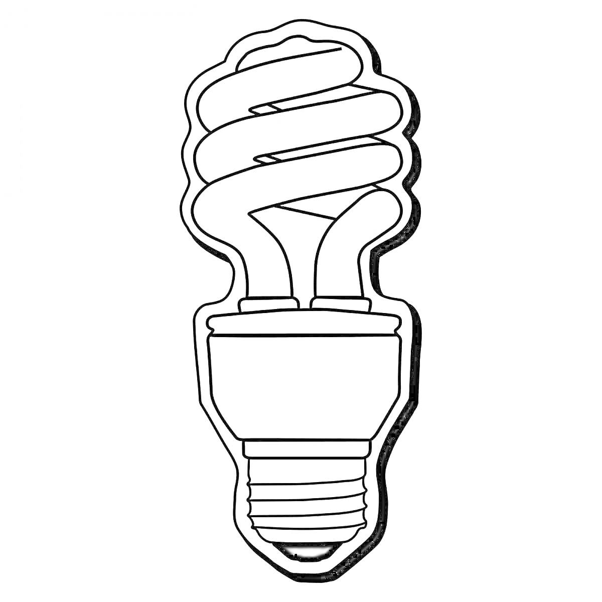 На раскраске изображено: Лампа, Свет, Электричество, День и ночь