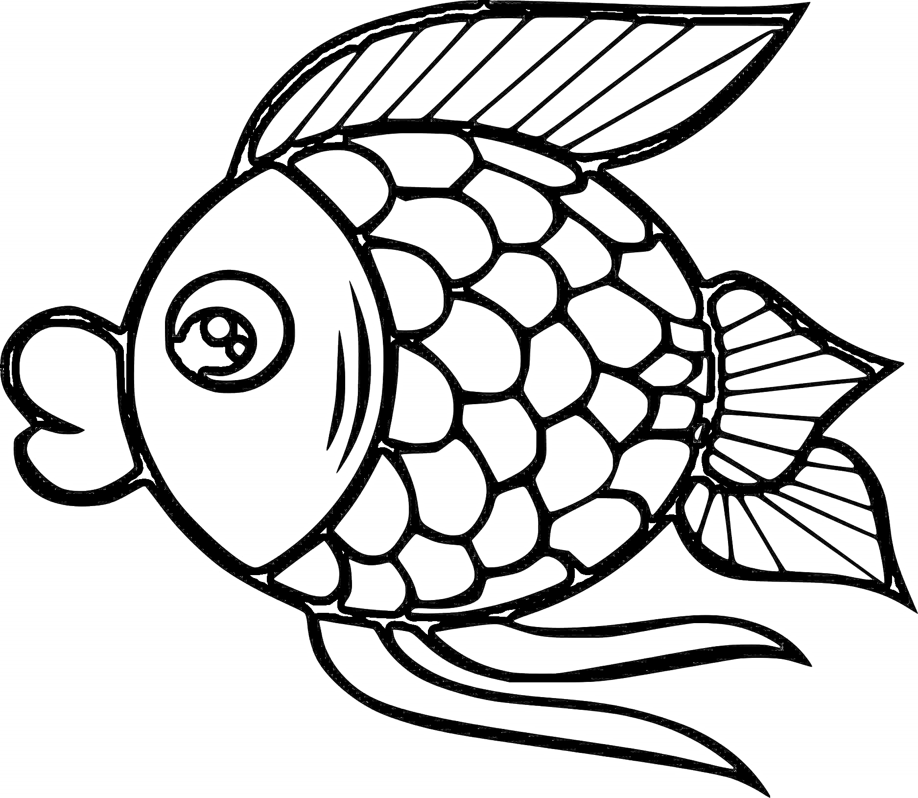 На раскраске изображено: Золотая рыбка, 4 года, 5 лет, Плавники