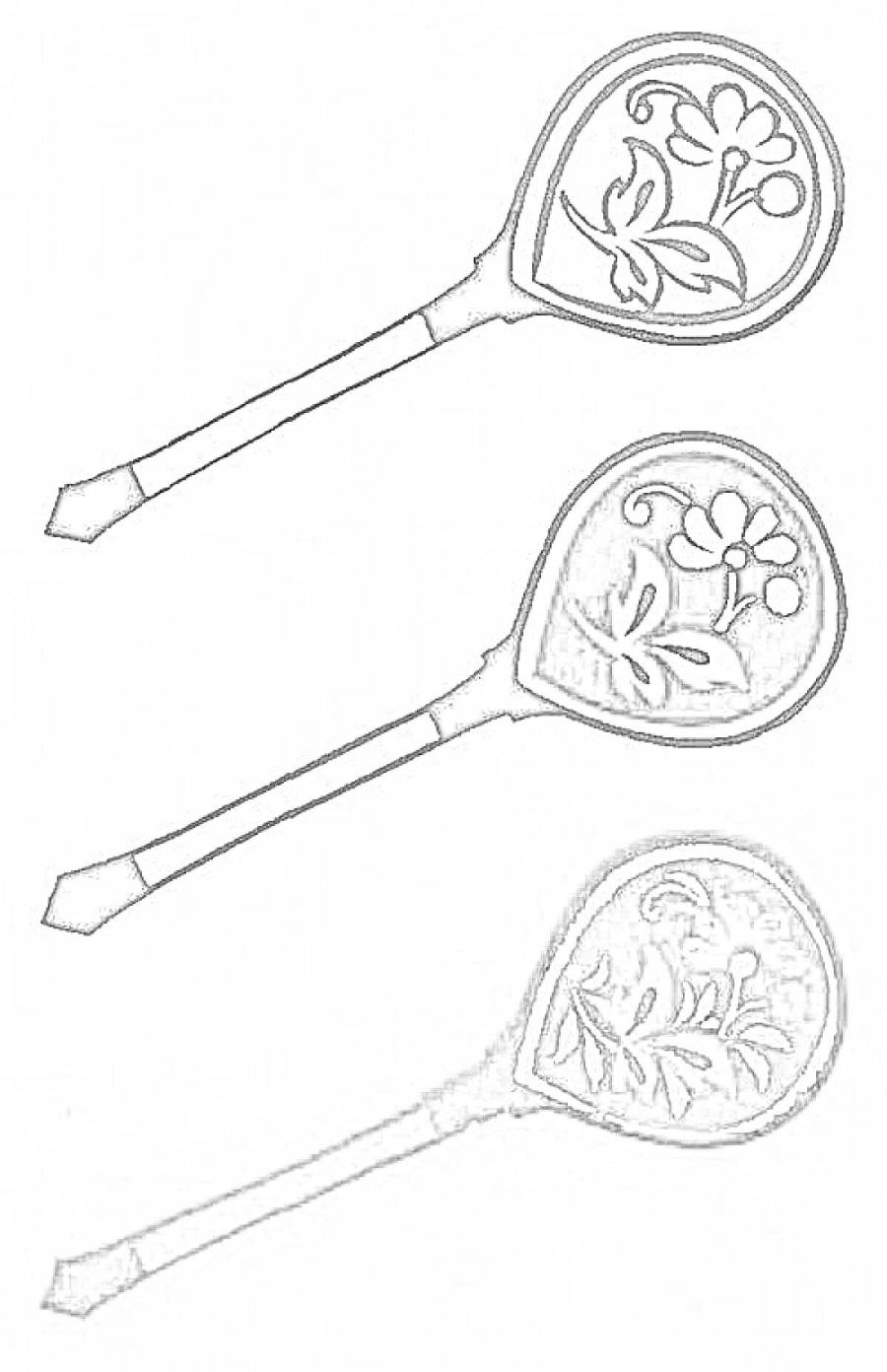 Раскраска деревянная ложка для детей распечатать Printable Spoon Template Wooden spoons, Wooden spoon carving, Carved spoons