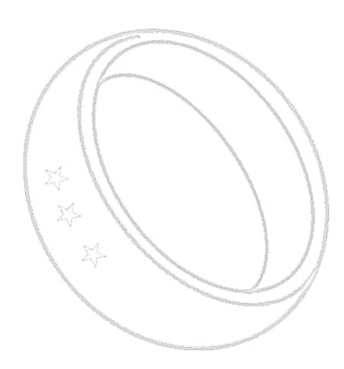 Кольцо с тремя звездами