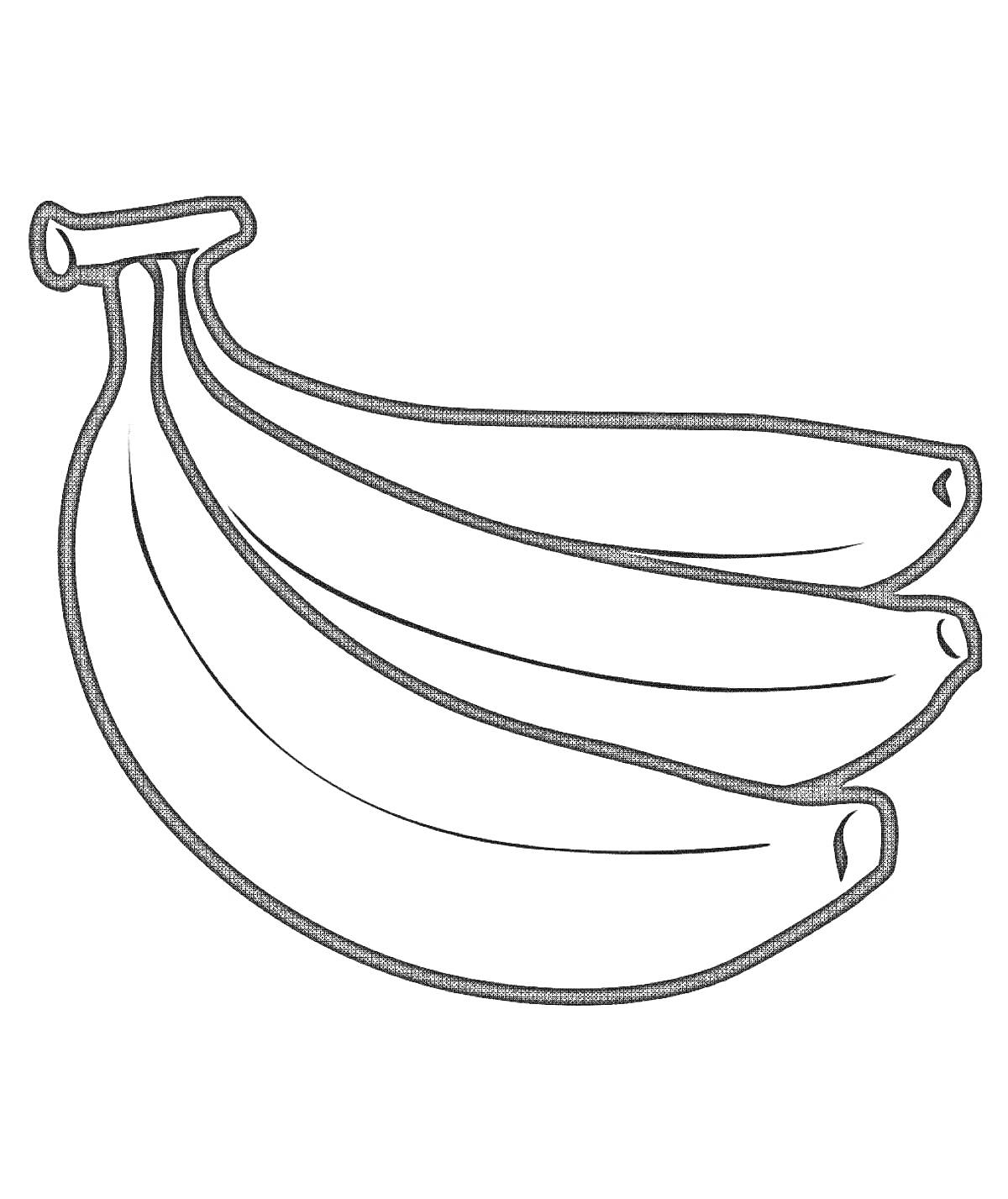 РаскраскаТри банана