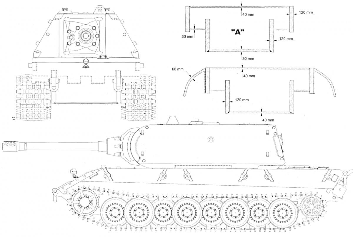 На раскраске изображено: ИСУ-152, Военная техника, Советский танк, Оружие