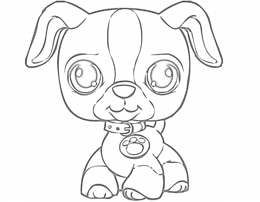 Раскраски Литл пет шоп: 40 раскрасок - скачать или распечатать бесплатно