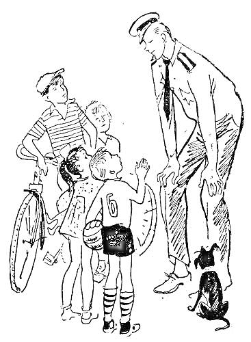 Дядя Степа, дети, велосипед, собака