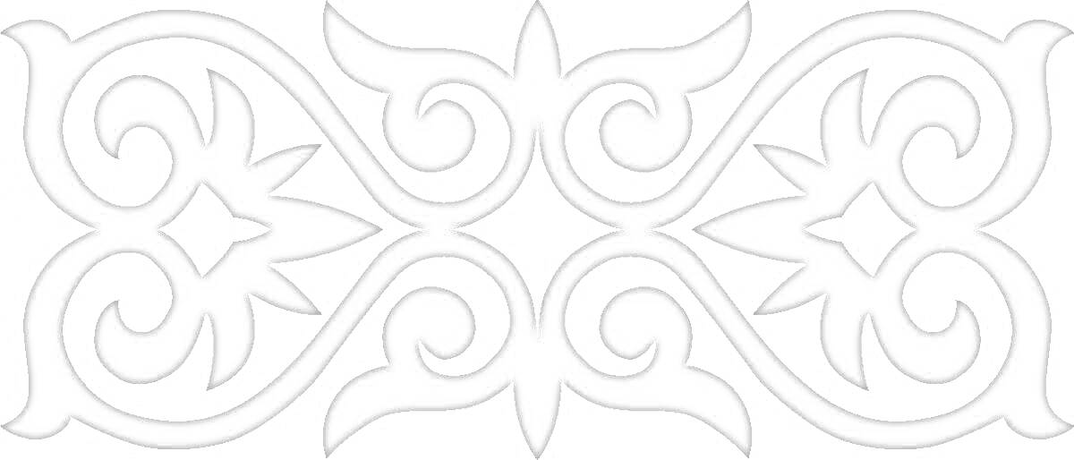 На раскраске изображено: Декоративный узор, Растительные элементы, Традиционные узоры, Завитки, Казахстан