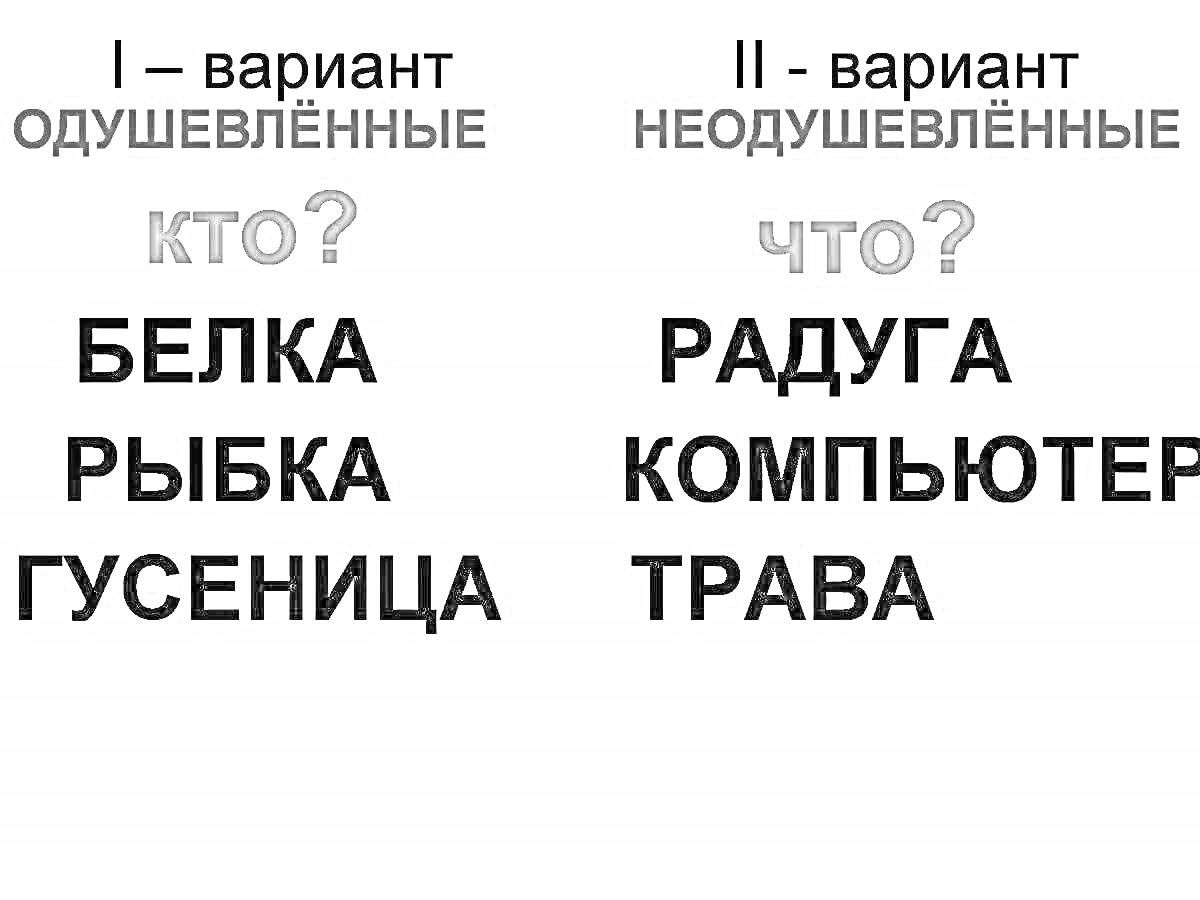 На раскраске изображено: Белка, Компьютер, Трава, Существительное, Грамматика, Русский язык, Таблица