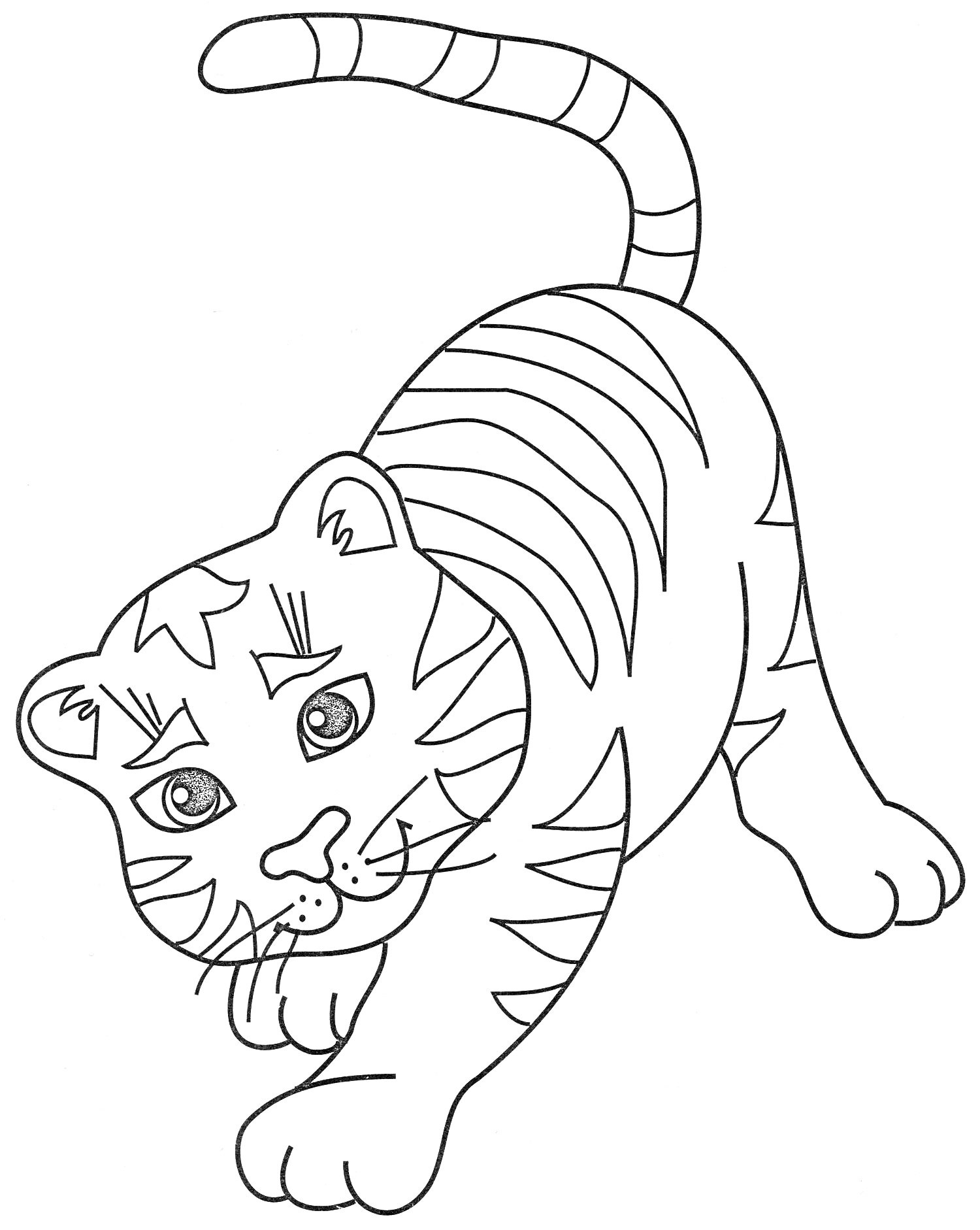 На раскраске изображено: Для детей