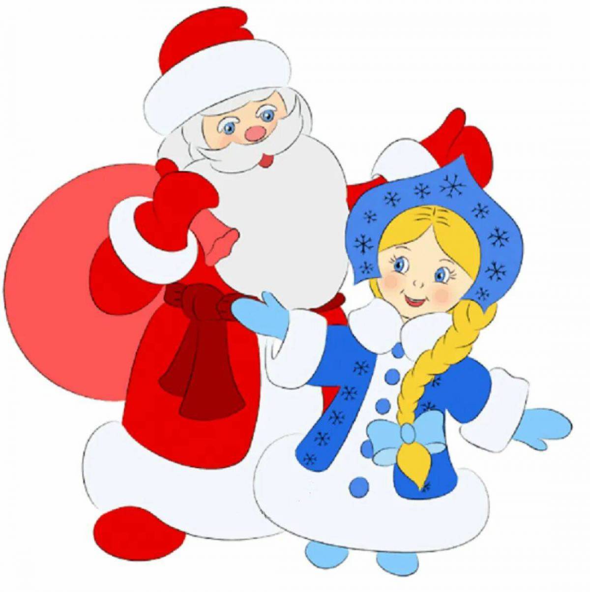 Дед мороз для детей #12