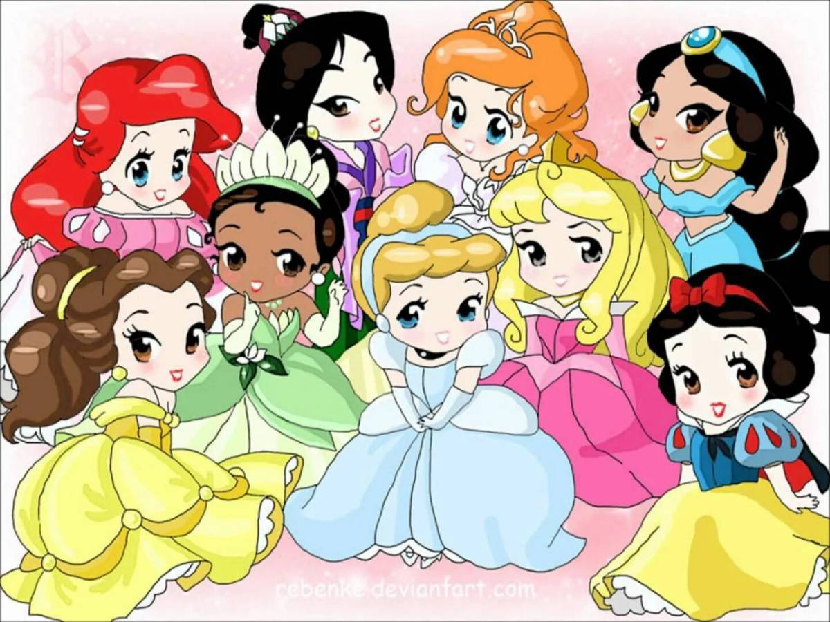 Картинка Для девочек принцессы #27