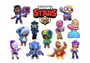 Раскраска brawl stars #32 #118