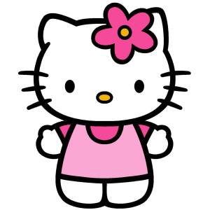 Раскраска hello kitty #1 #124