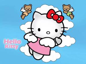 Раскраска hello kitty #10 #133