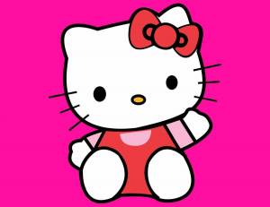 Раскраска hello kitty #13 #136