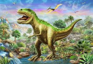 Раскраска динозавр #7 #1591