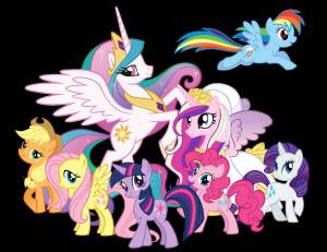 Раскраска my little pony #15 #173