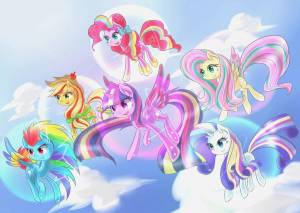 Раскраска my little pony #23 #181