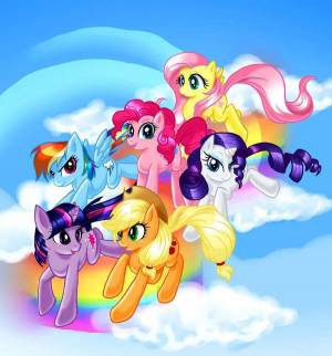 Раскраска my little pony #25 #183