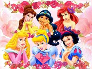 Раскраска для девочек принцессы #1 #2340