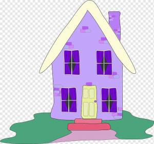 Раскраска домик для детей #6 #3128