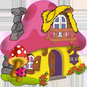 Раскраска домик для детей #29 #3151