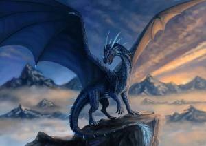 Раскраска дракон #1 #3180