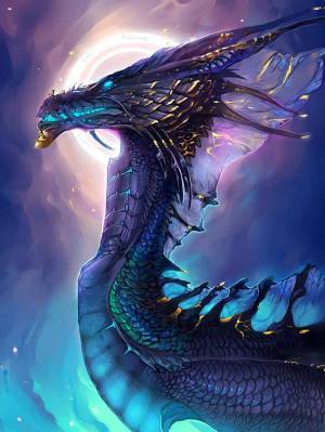 Раскраска дракон #5 #3184