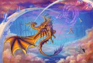 Раскраска дракон #18 #3197