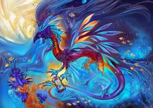 Раскраска дракон #22 #3201
