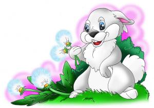 Раскраска заяц для детей #5 #3803