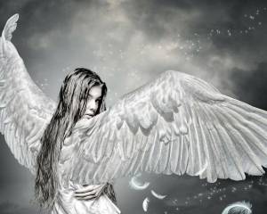 Раскраска ангел #1 #383