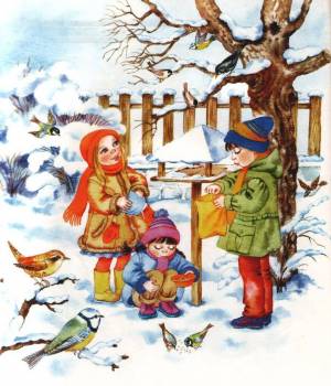Раскраска зима для детей 6 7 лет #30 #3932